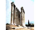 Corinthian columns of the Temple of Zeus Olympus